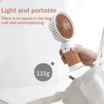 پنکه شارژی قابل حمل Mini cute fan - Image 2
