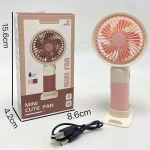 پنکه شارژی قابل حمل Mini cute fan - Image 5