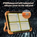 پروژکتور شارژی خورشیدی SOLAR LED LIGHT HG-66 - Image 2