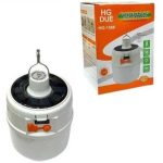 لامپ شارژی پنل خورشیدی دار 50 وات HG-1566 - Image 2