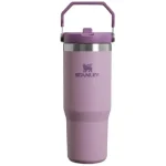 تراول ماگ استنلی نی دار مدل FLIP STRAW TUMBLER گنجایش 887ml