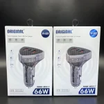 شارژر فندکی خودرو برند orginal مدل YY-C22 توان 66 وات - Image 2