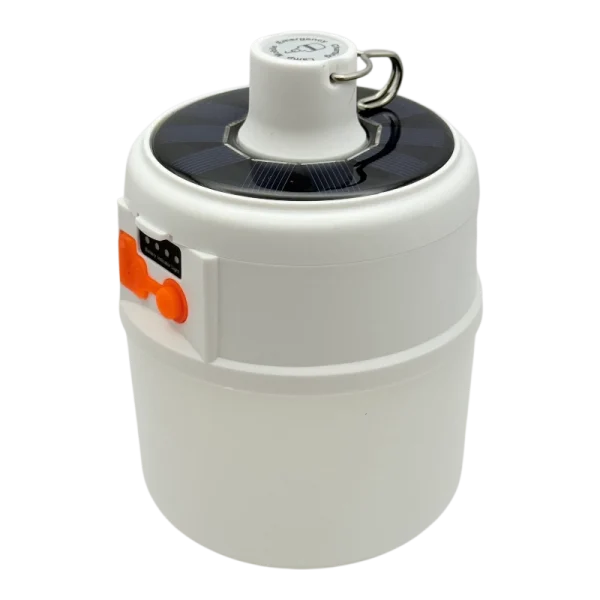 لامپ شارژی پنل خورشیدی HG-1566 ظرفیت ۵۰ وات