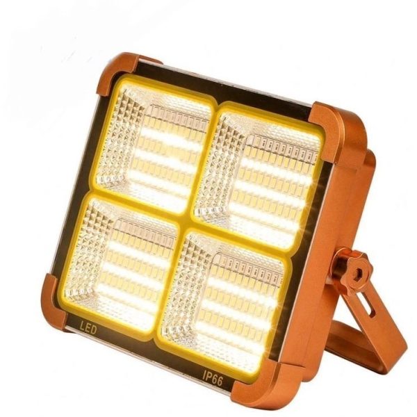 چراغ خورشیدی AKOVA مدل SOLAR LED LIGHT ظرفیت ۳۰۰ وات با درجه حفاظت IP66  اصلی